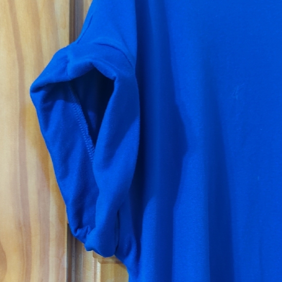 SHEIN Vibrant Blue T-Shirt Dress - Picture 3 of 5